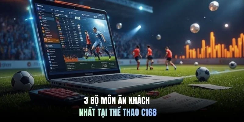 3 bộ môn ăn khách nhất tại thể thao C168
