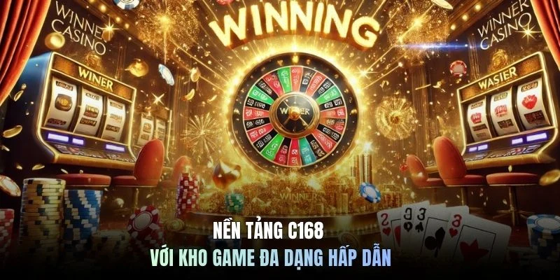 Nền tảng C168 với kho game đa dạng hấp dẫn